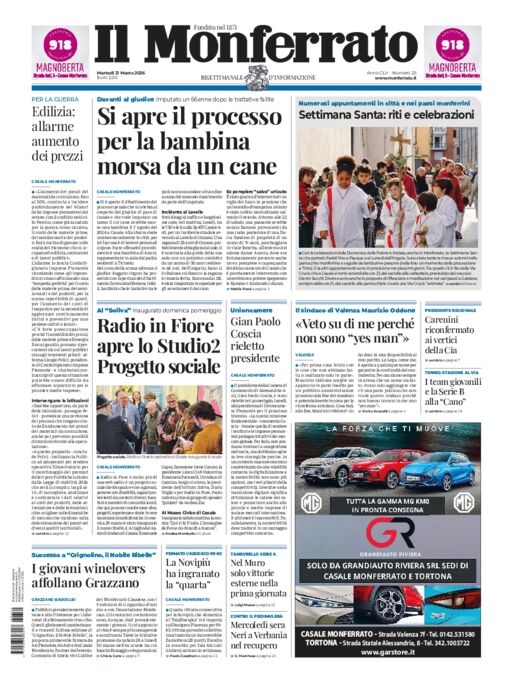 Il Monferrato - Edizione 25 del 31/03/2026